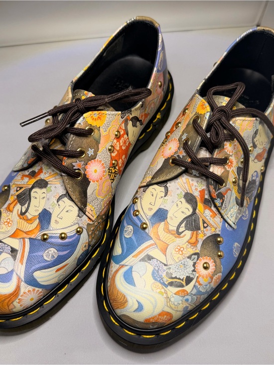 Dr. Martens Shoes - Dr. Martens Women's 1461 Eastern Art, Geisha Print. NWOT